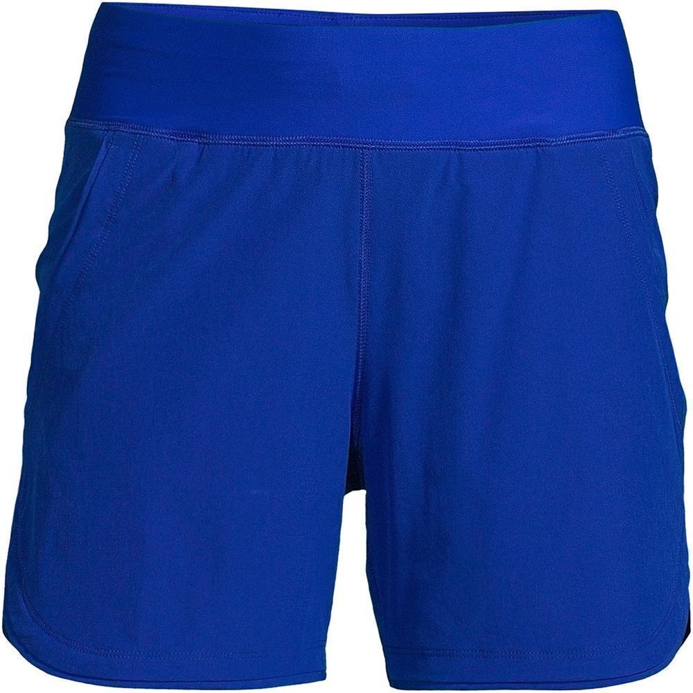 Lands’ End Women's Size 8. 5” Quick Dry Swim Shorts with attached panty - Picture 3 of 7